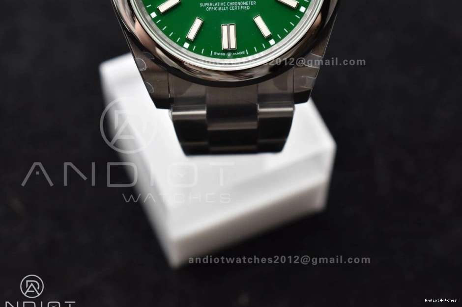Best 942 Dial Edition 41mm Oyster 904L Perpetual Green A Steel 124300 1:1 DIWF Attractive 1102
